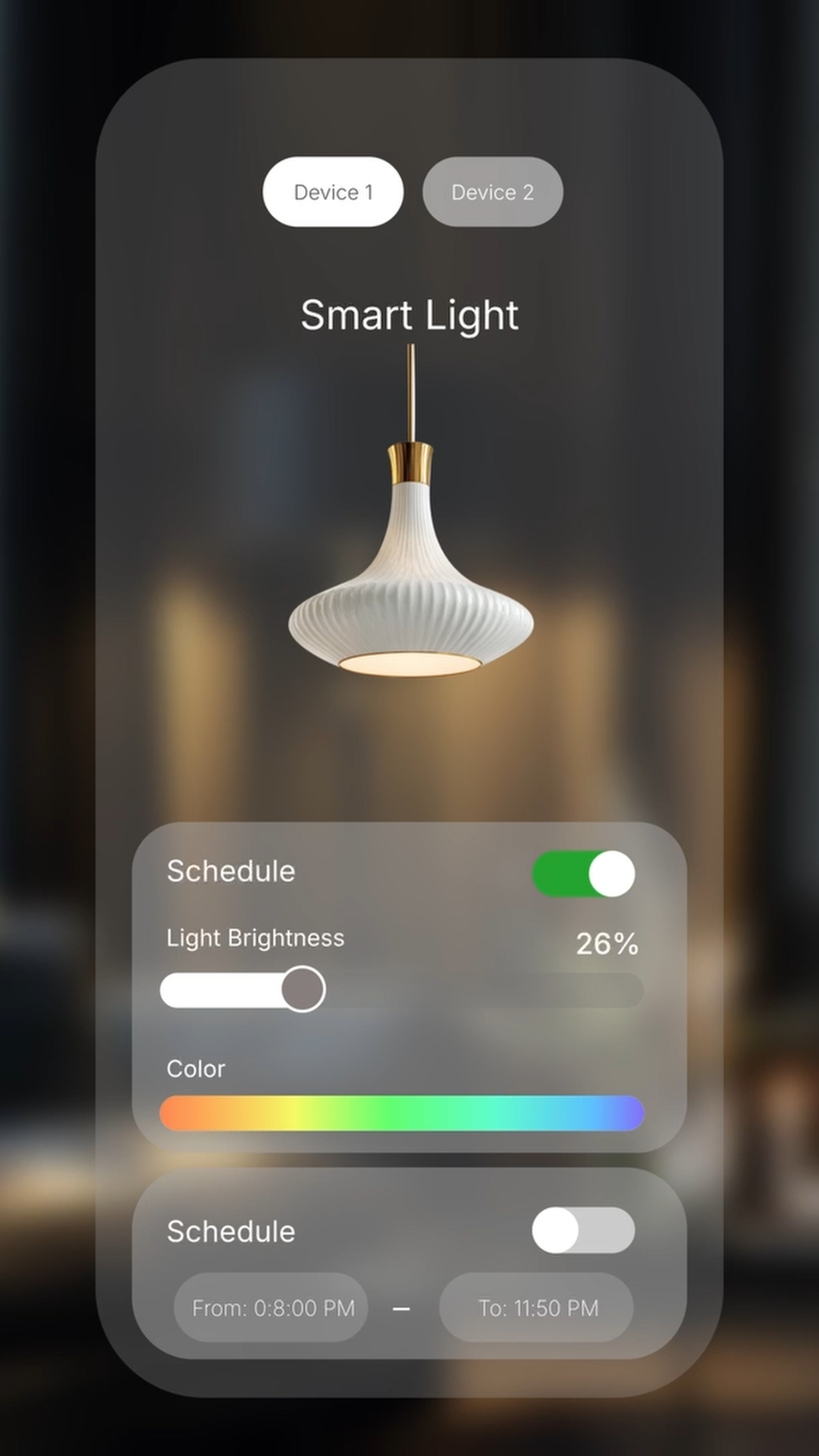 UX app Smart Home